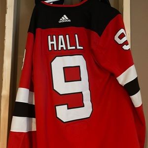 Taylor Hall New Jersey Devils Size Large/52 ADIDAS